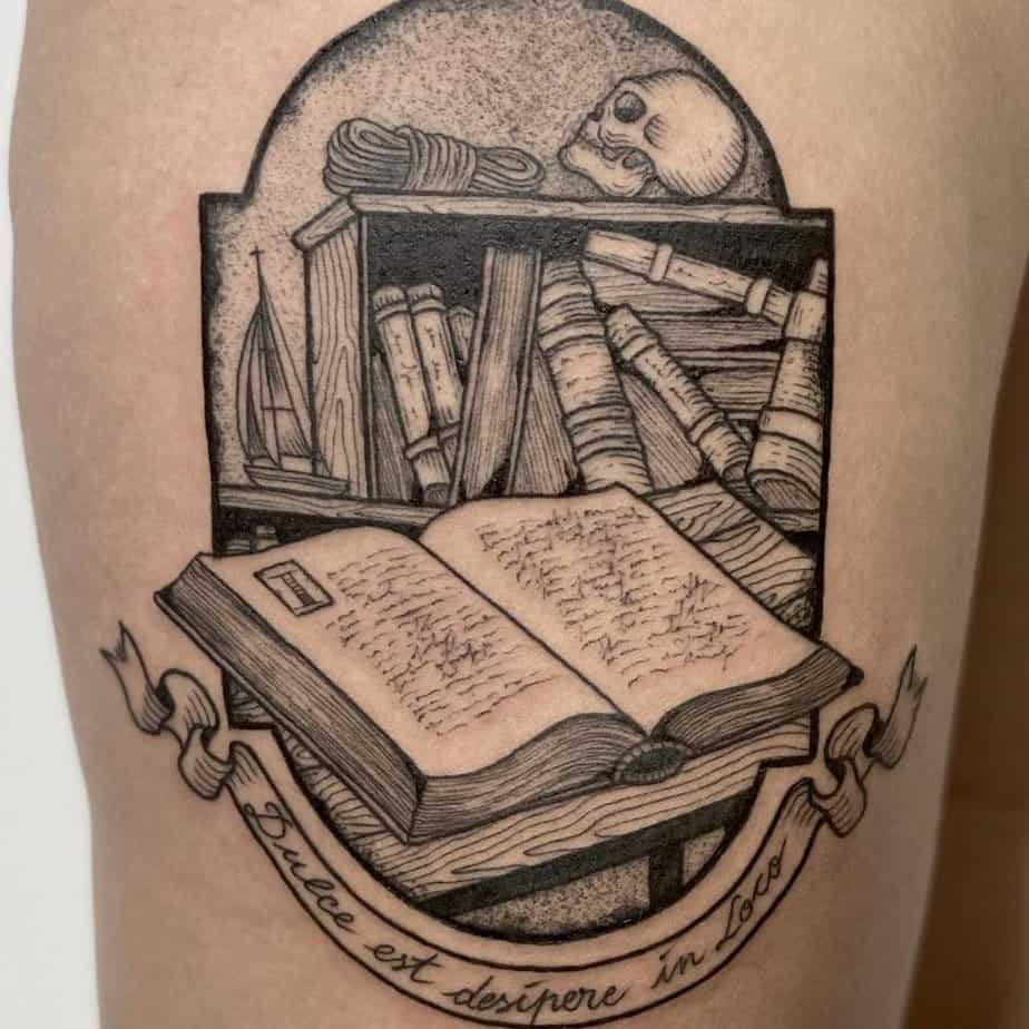 20 Beautiful Book Tattoos That Tell Your Story