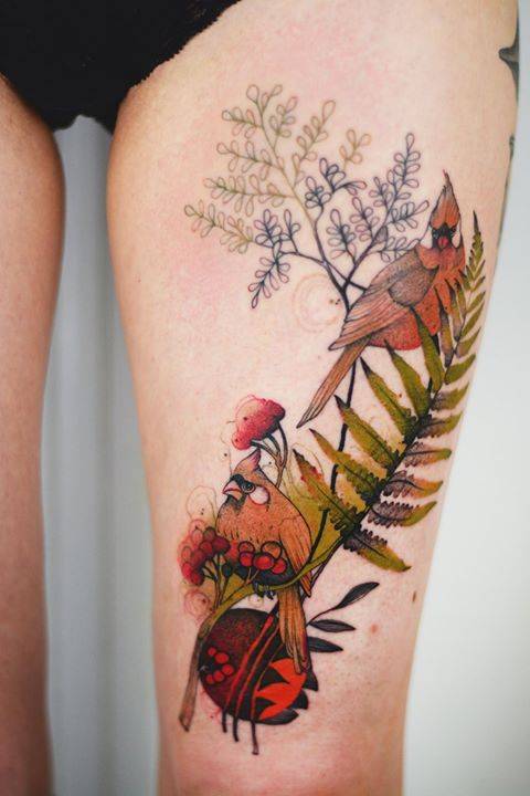 20 Unique Cardinal Tattoo Ideas To Paint The Town Red