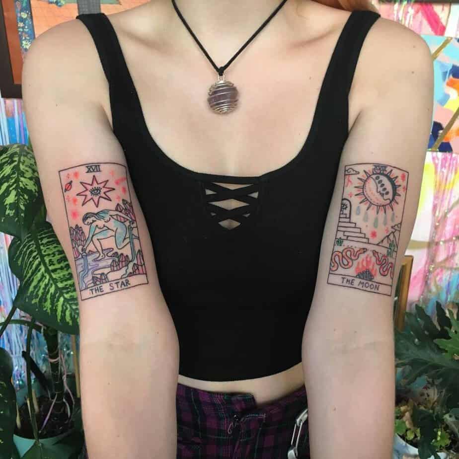 20 Tarot Card Tattoo Designs That Are Pure Magic