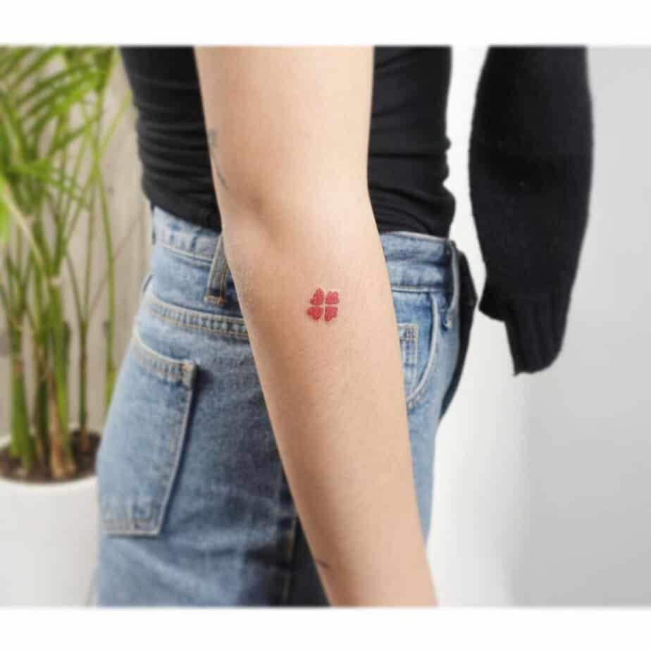 20 Four Leaf Clover Tattoo Ideas To Bring You Luck