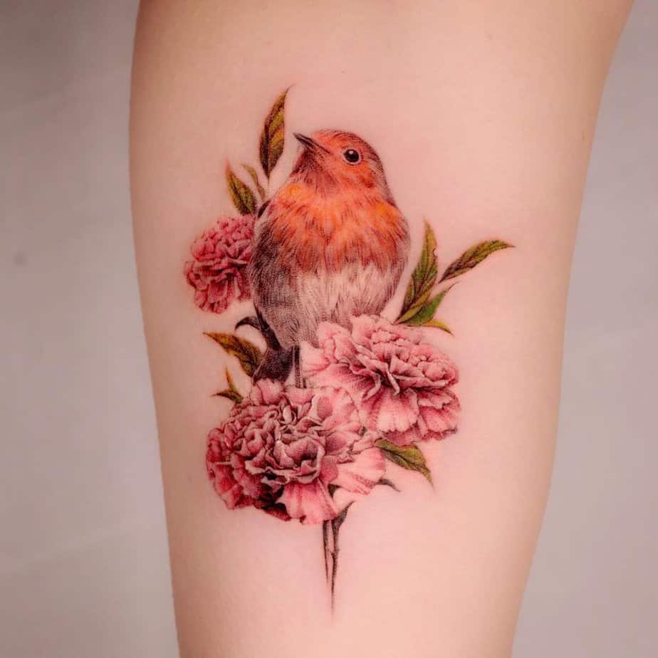 20 Cute Carnation Tattoo Designs That Will Capture Your Heart