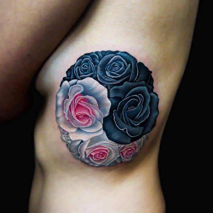 20 Unique Black Rose Tattoo Ideas