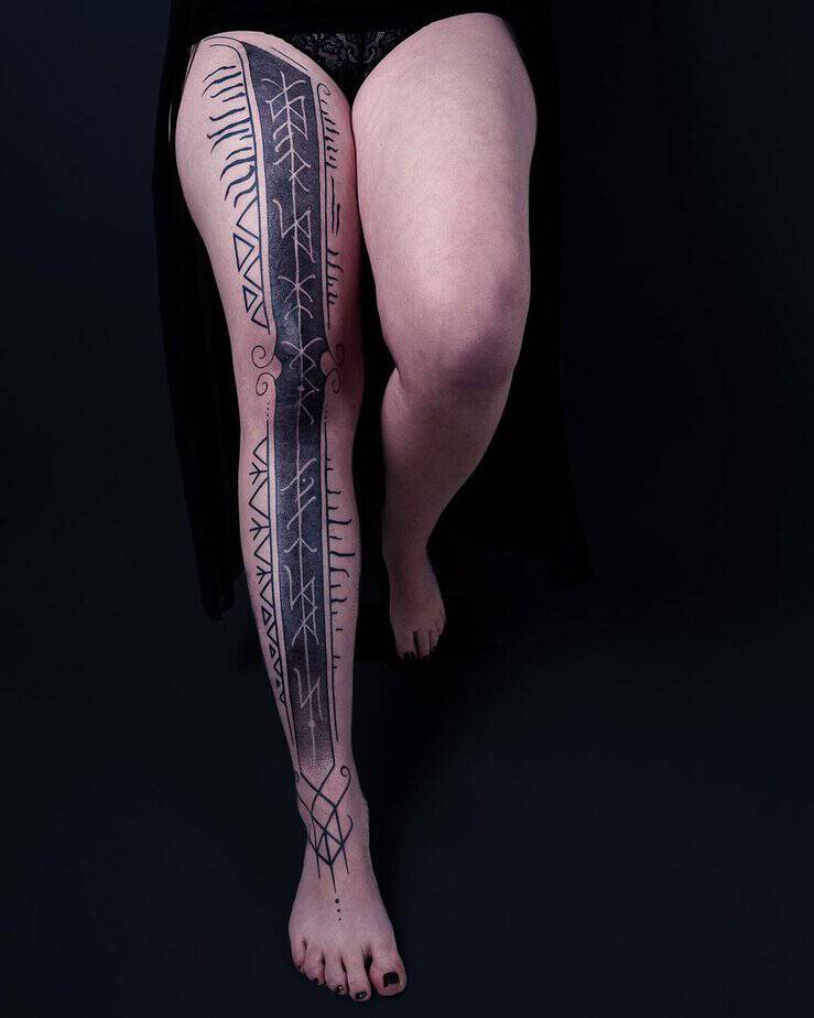 20 Viking Rune Tattoos That Bring Ancient Symbols To Life