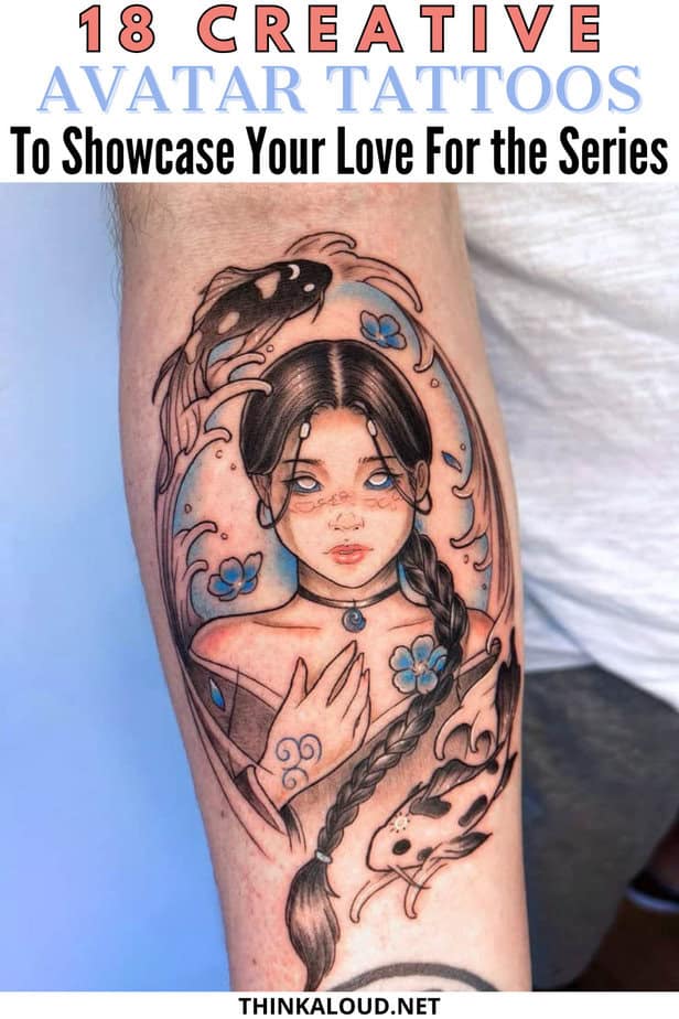 18 Creative Avatar Tattoos To Showcase Your Love For the Series