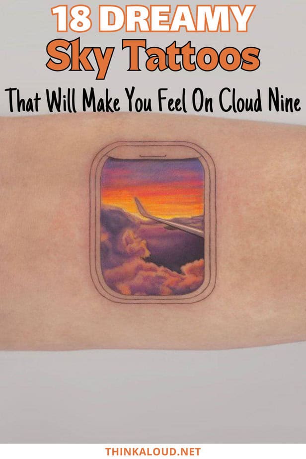 18 Dreamy Sky Tattoos That Will Make You Feel On Cloud Nine