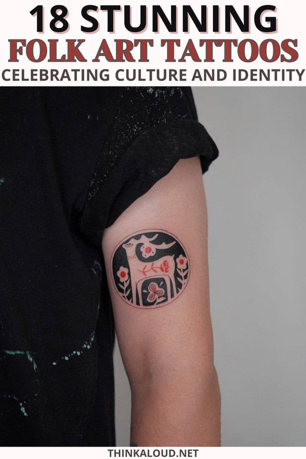 18 Stunning Folk Art Tattoos Celebrating Culture and Identity