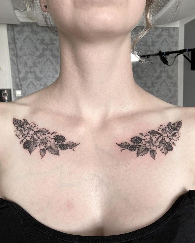 18. Blackberry chest piece