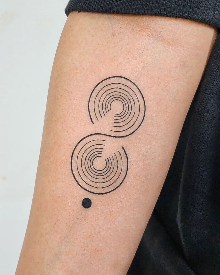 18. Infinity spiral design