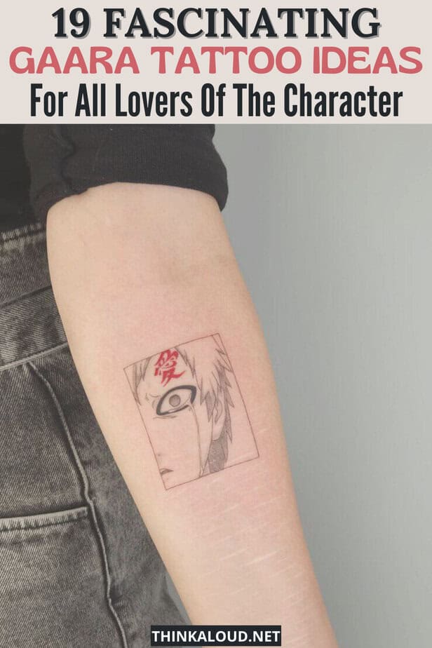 19 Fascinating Gaara Tattoo Ideas For All Lovers Of The Character