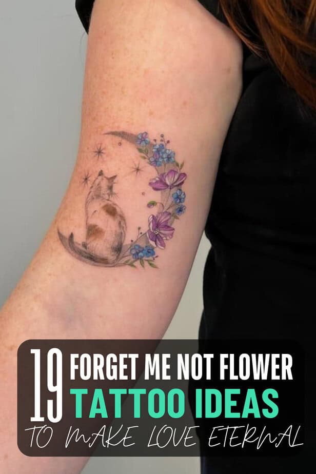 19 Forget Me Not Flower Tattoo Ideas To Make Love Eternal