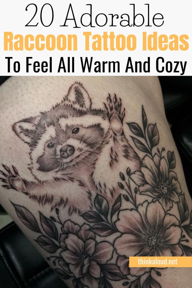 20 Adorable Raccoon Tattoo Ideas To Feel All Warm And Cozy