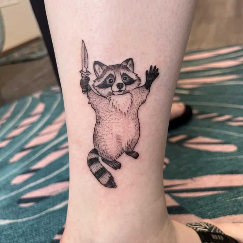 18 Adorable Raccoon Tattoo Ideas To Feel All Warm And Cozy