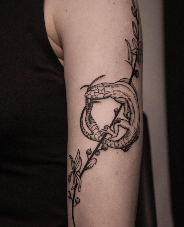 20 Amazing Lizard Tattoo Designs That Are Off The Scales