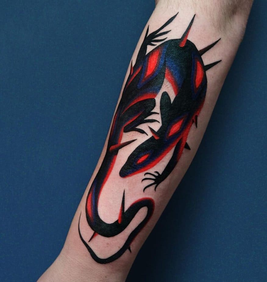 20 Amazing Lizard Tattoo Designs That Are Off The Scales 15