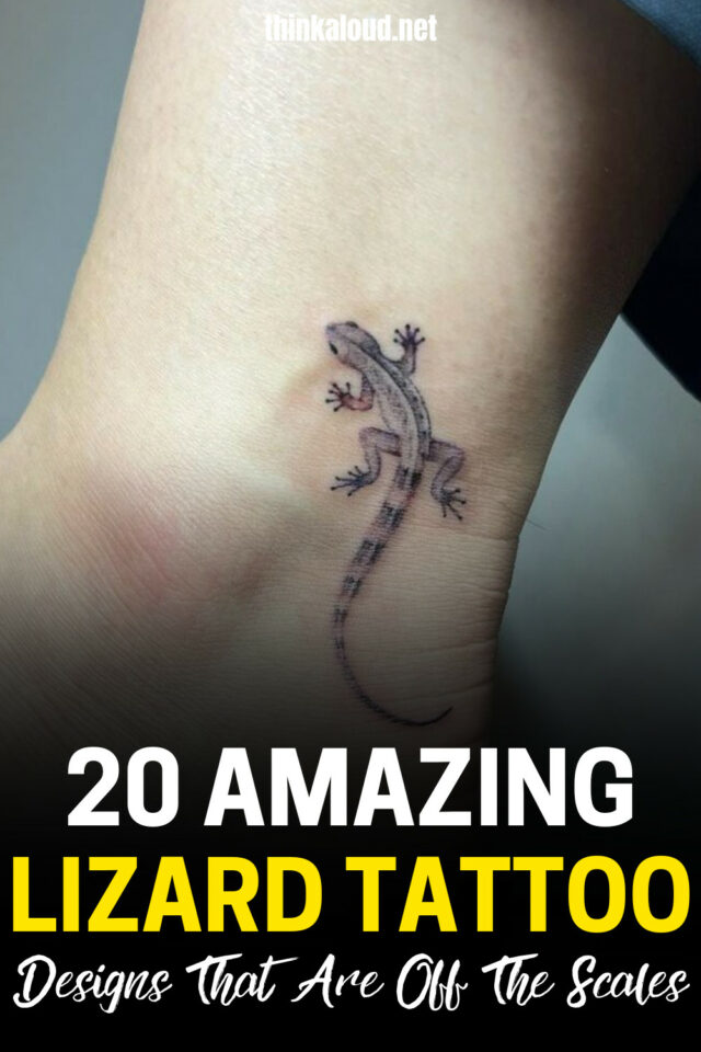 20 Amazing Lizard Tattoo Designs That Are Off The Scales