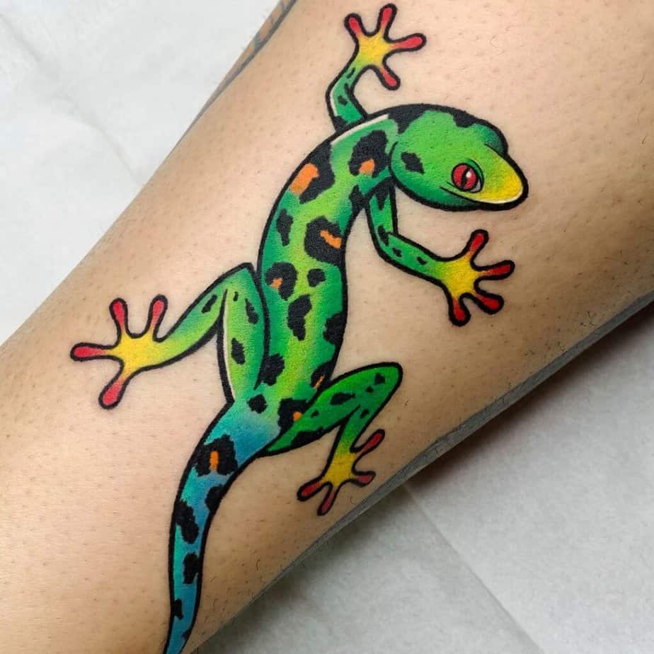 20 Amazing Lizard Tattoo Designs That Are Off The Scales