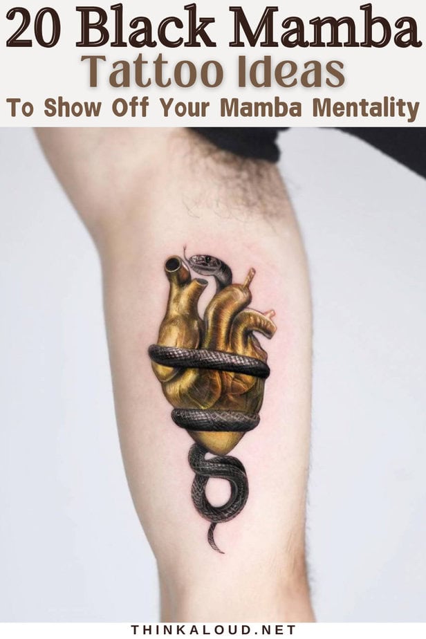 20 Black Mamba Tattoo Ideas To Show Off Your Mamba Mentality