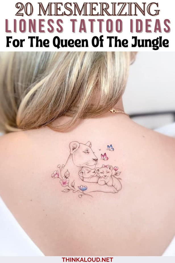 20 Mesmerizing Lioness Tattoo Ideas For The  Queen Of The Jungle