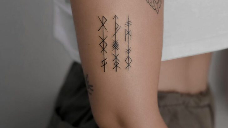 20 Viking Rune Tattoos That Bring Ancient Symbols To Life