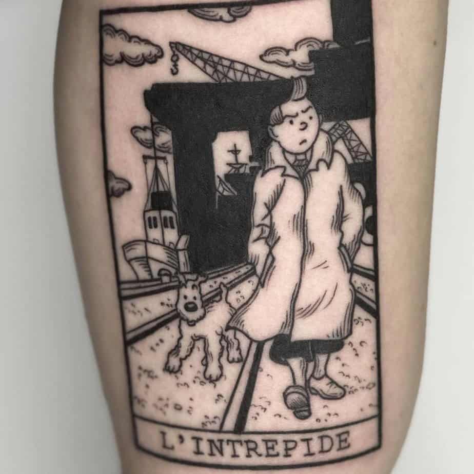 20. Lintrepide tarot tattoo