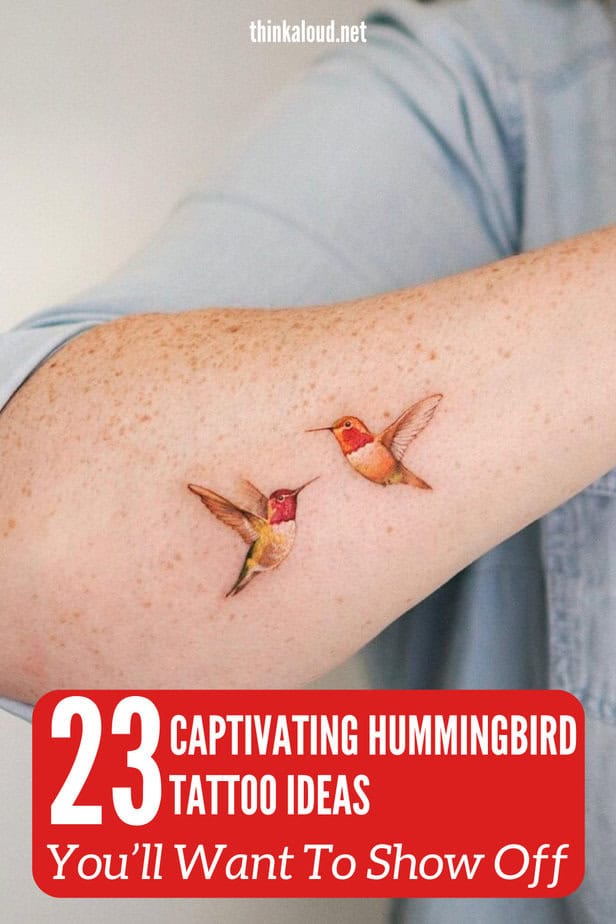 23 Captivating Hummingbird Tattoo Ideas You’ll Want To Show Off