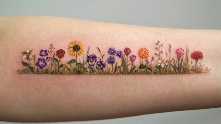 24 Stunning Birth Flower Tattoos To Honor Each Month