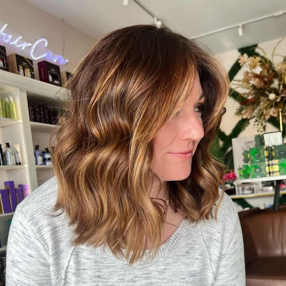 40 Shaggy Lob Haircut Ideas For A Low-Maintenance, High-Style Vibe