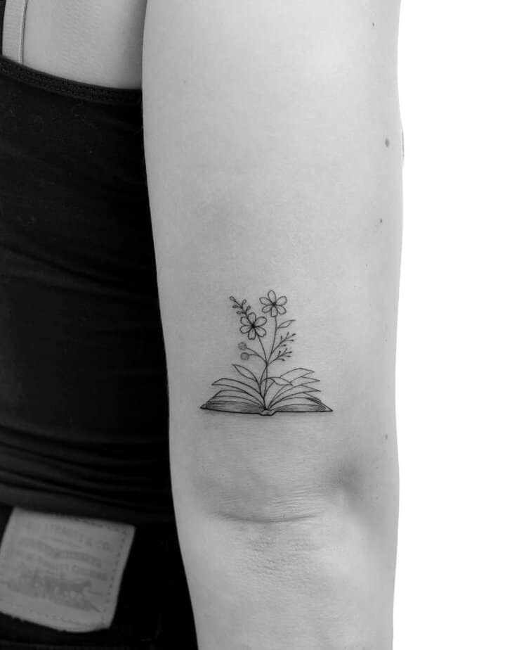 20 Beautiful Book Tattoos That Tell Your Story