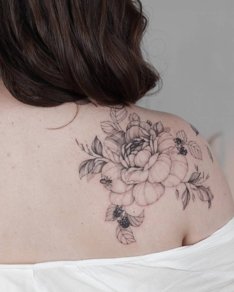 The 20 Sweetest Blackberry Tattoo Designs On The Internet