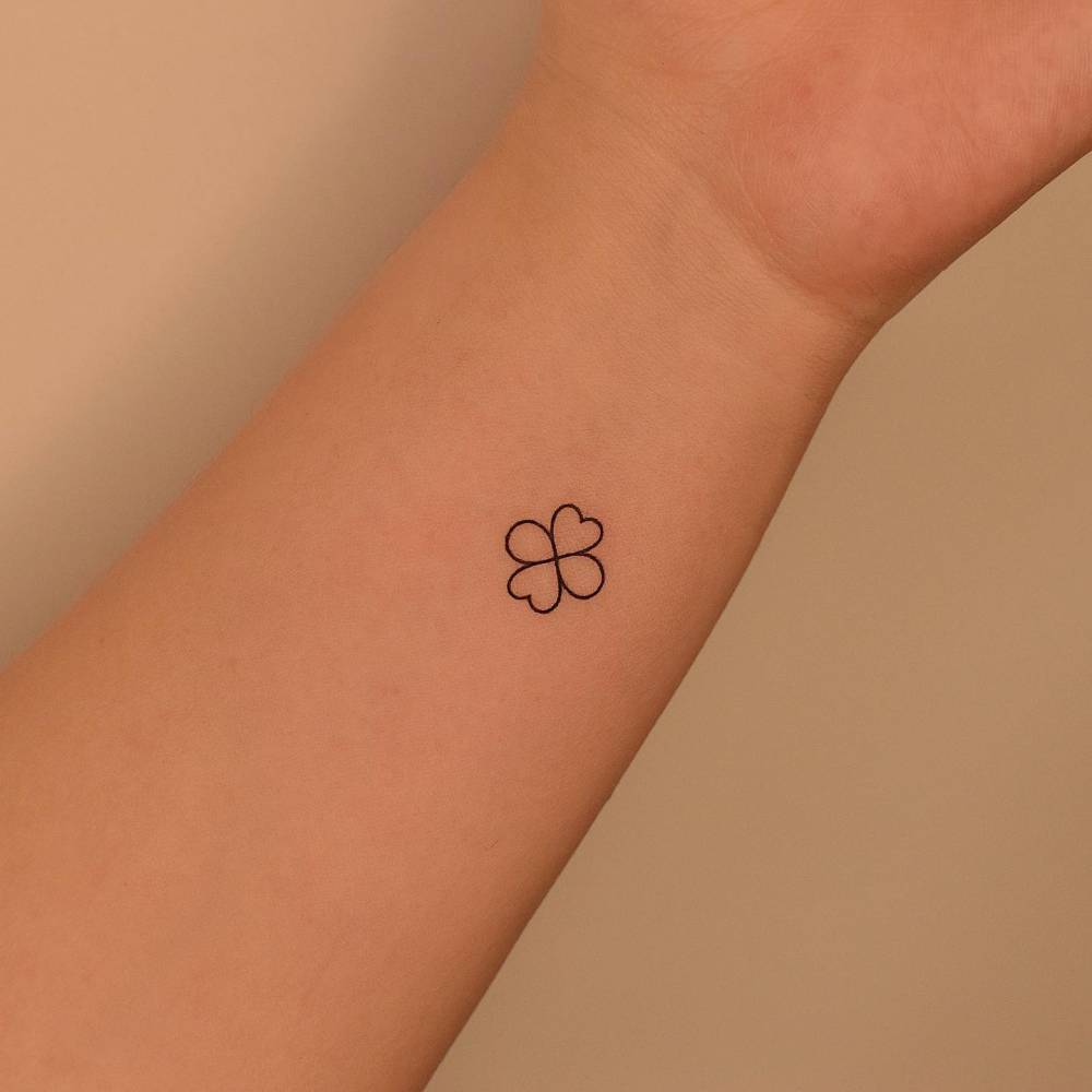 20 Four Leaf Clover Tattoo Ideas To Bring You Luck