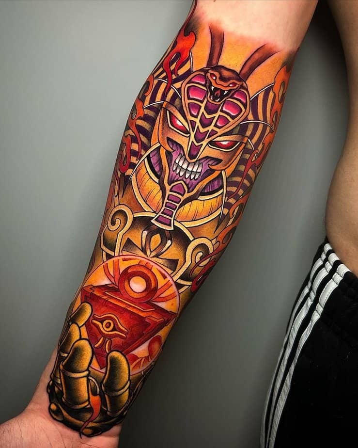 20 Epic YuGiOh! Tattoos That Summon The Heart Of The Cards