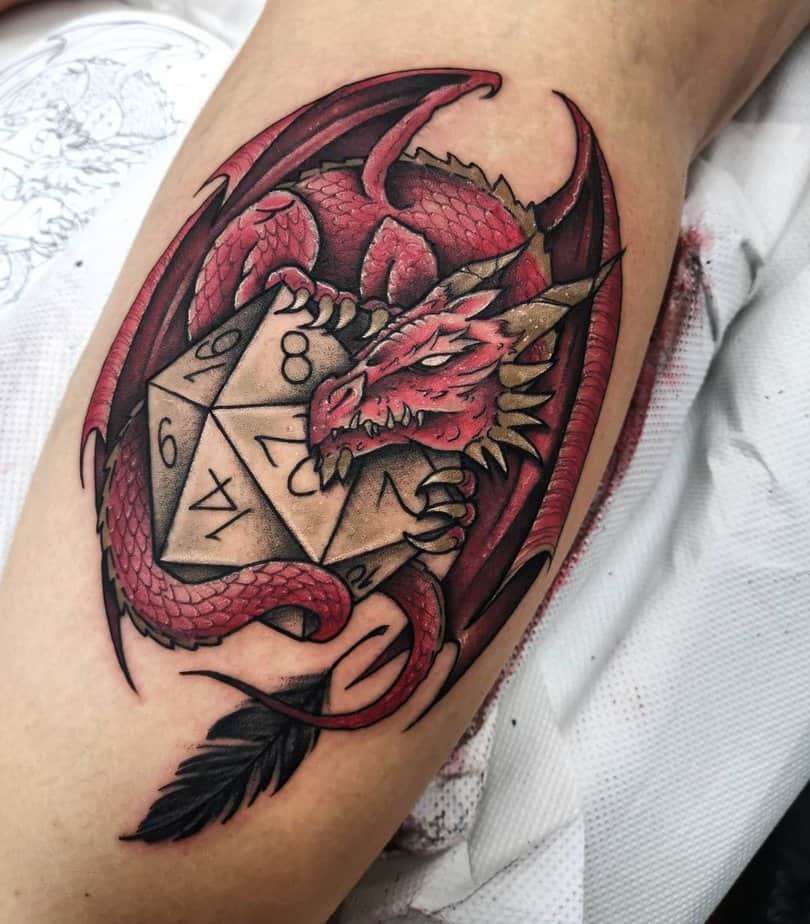 20 Epic Dungeons And Dragons Tattoo Ideas Worth Rolling The Dice On