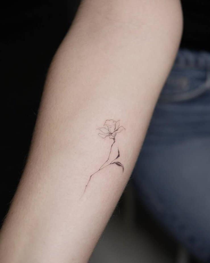 20 Gorgeous March Birth Flower Tattoo Designs