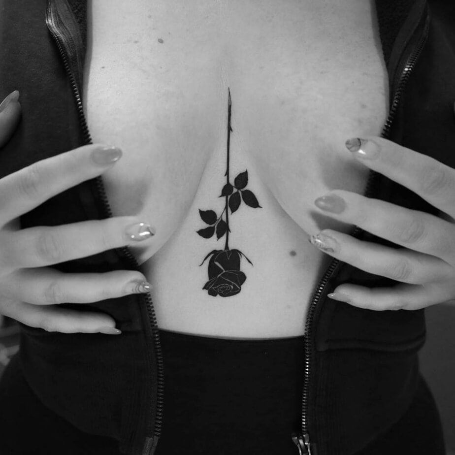 20 Unique Black Rose Tattoo Ideas