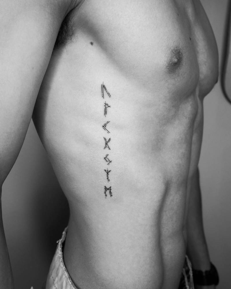 20 Viking Rune Tattoos That Bring Ancient Symbols To Life