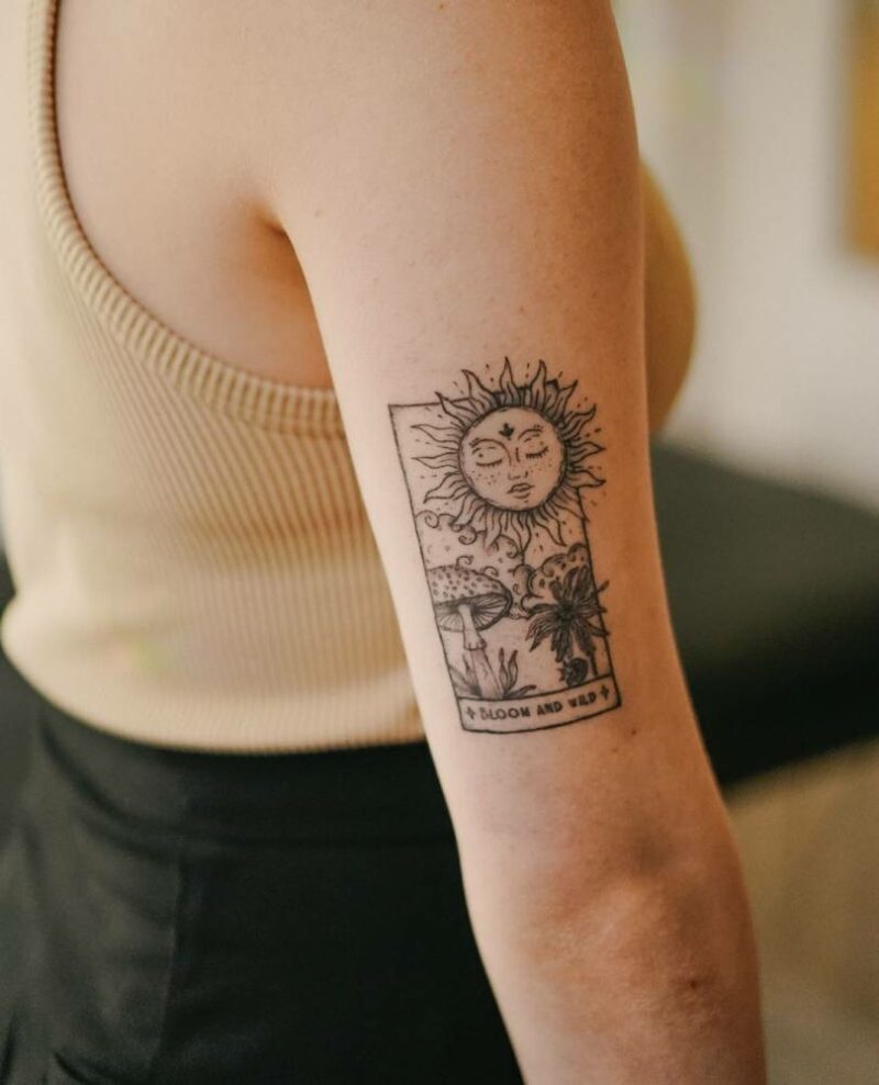 20 Tarot Card Tattoo Designs That Are Pure Magic