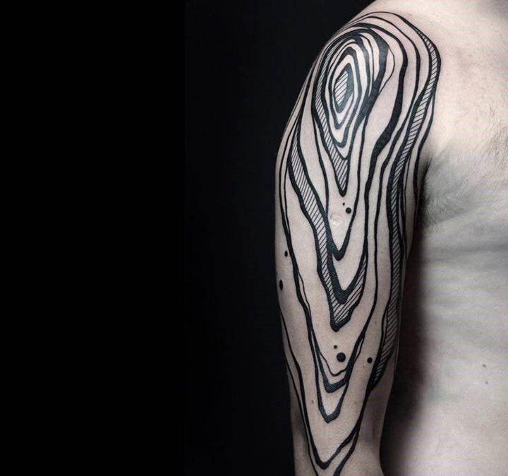 20 Stunning Suminagashi Tattoo Ideas That Are Pure Liquid Magic