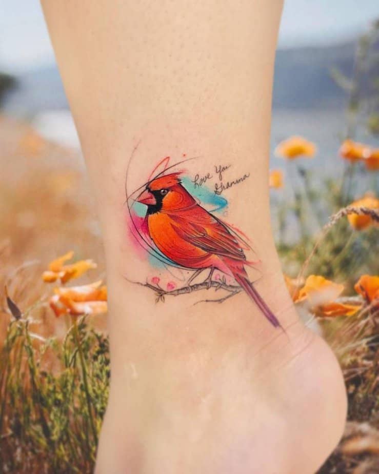 20 Unique Cardinal Tattoo Ideas To Paint The Town Red