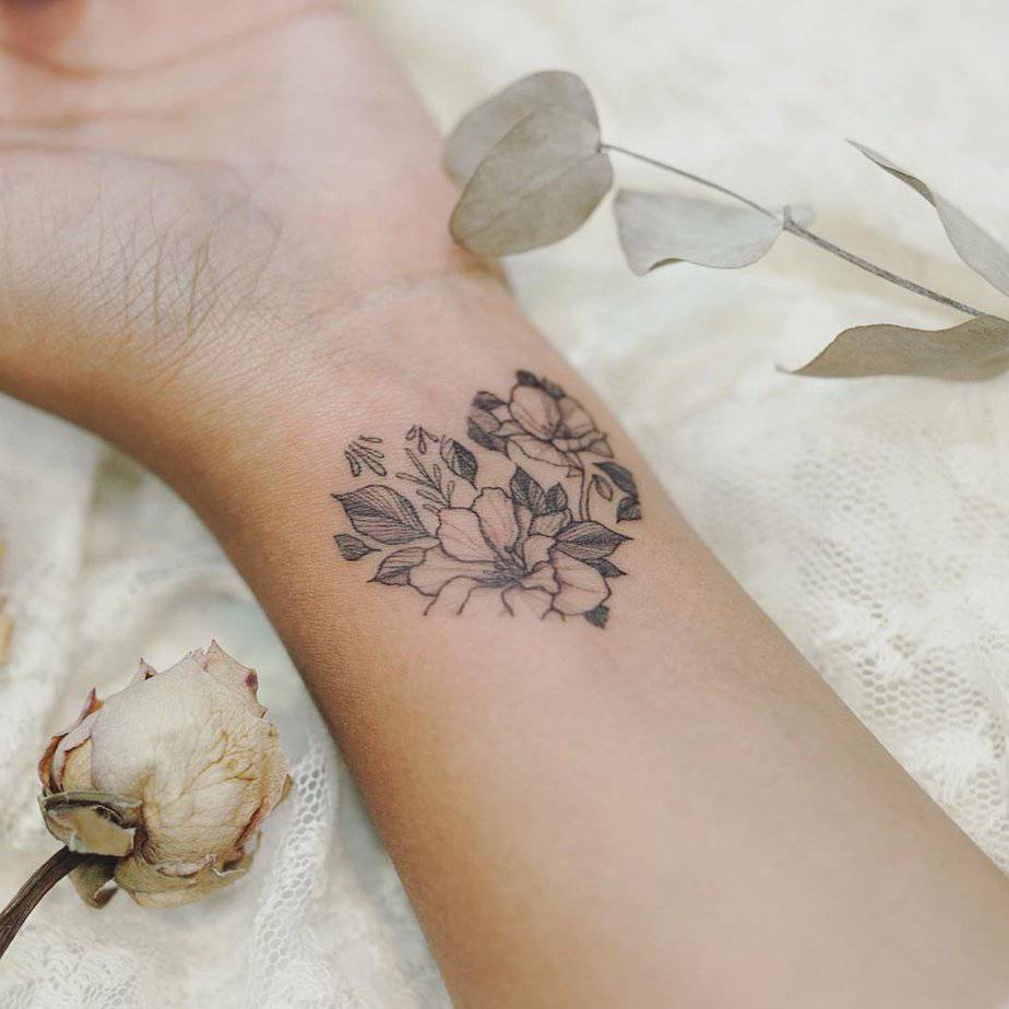 20 Lovely Larkspur Tattoo Designs That Blossom with Beauty