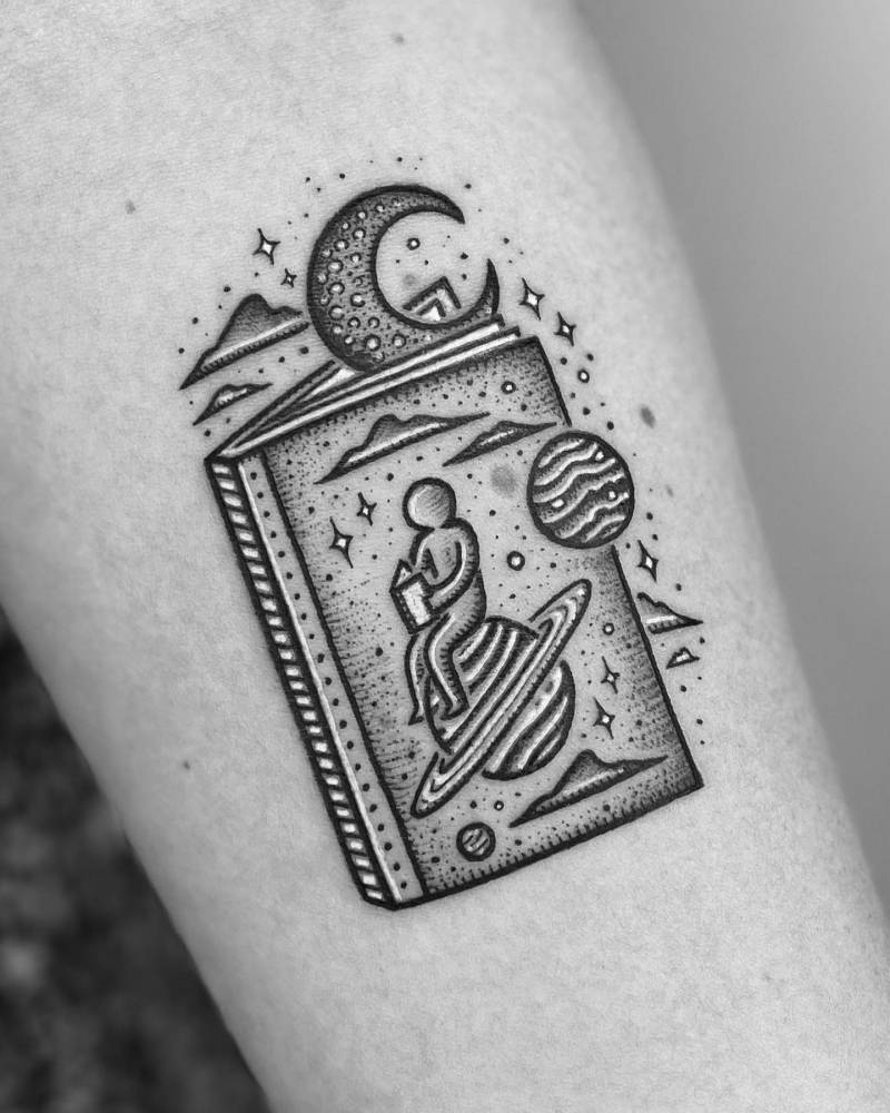 20 Beautiful Book Tattoos That Tell Your Story