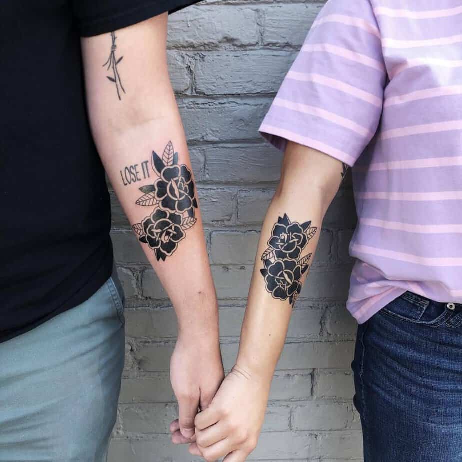 20 Unique Black Rose Tattoo Ideas