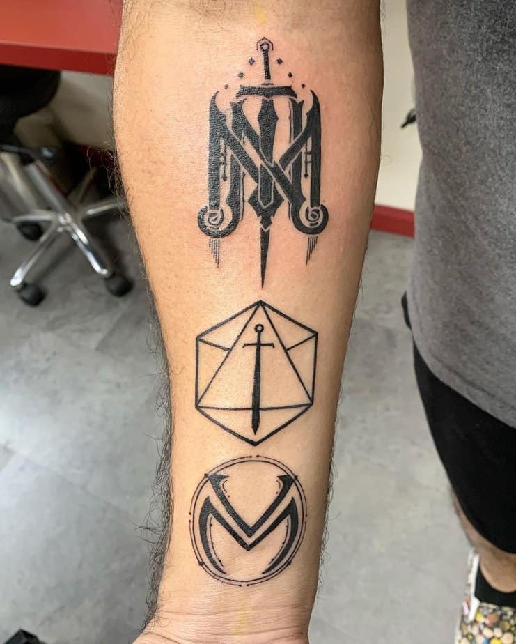 20 Epic Dungeons And Dragons Tattoo Ideas Worth Rolling The Dice On