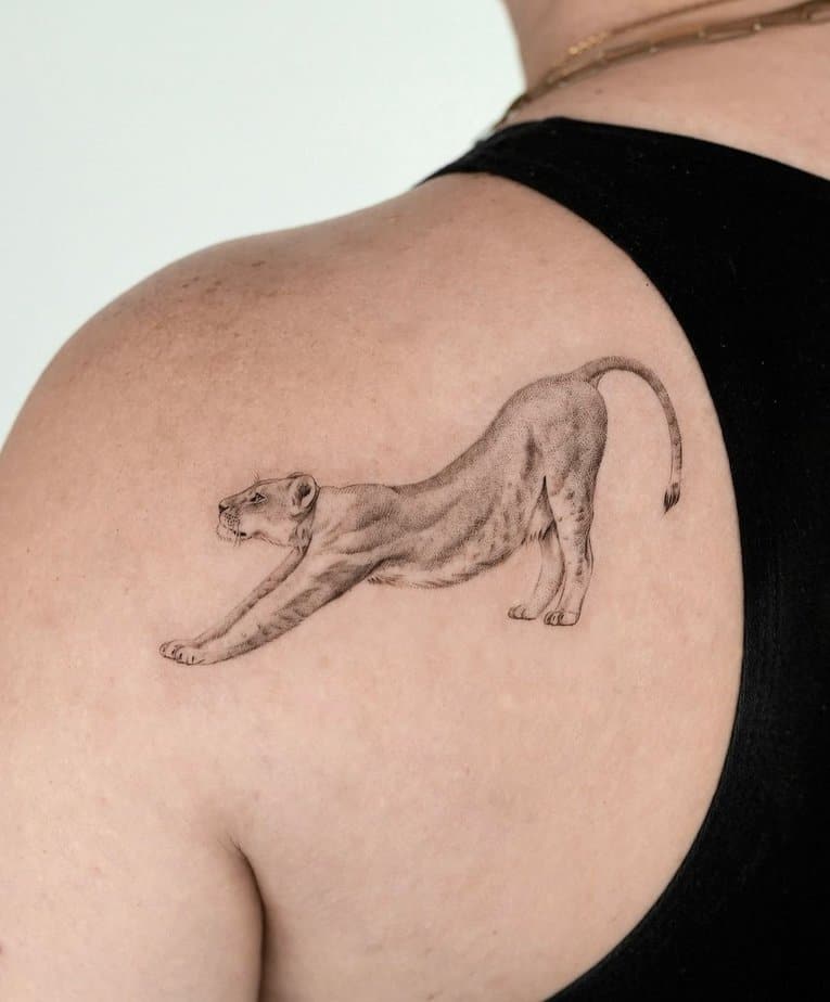 20 Mesmerizing Lioness Tattoo Ideas For The  Queen Of The Jungle