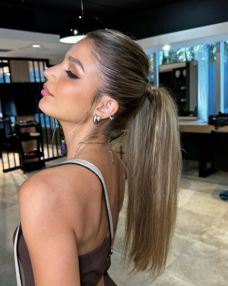 40 Flawless Straight Ponytail Hairstyles