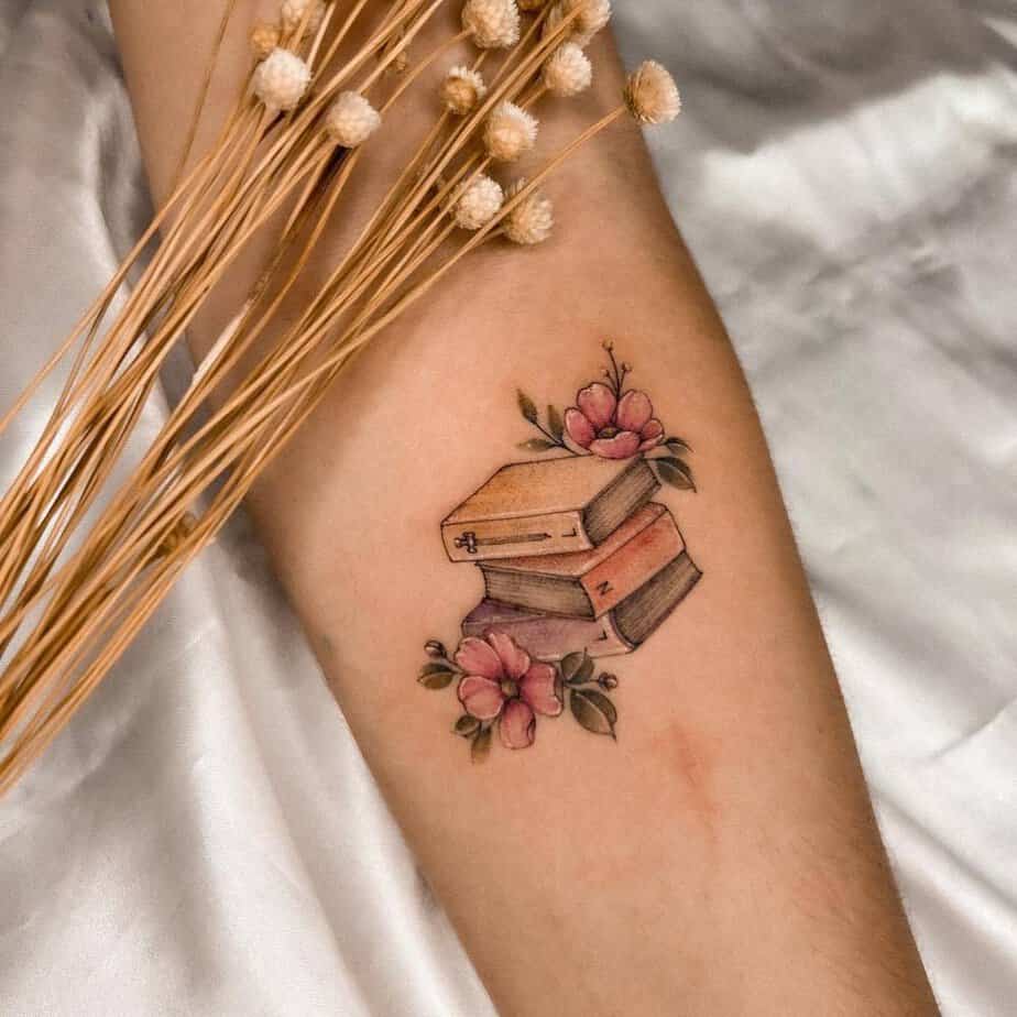 20 Beautiful Book Tattoos That Tell Your Story