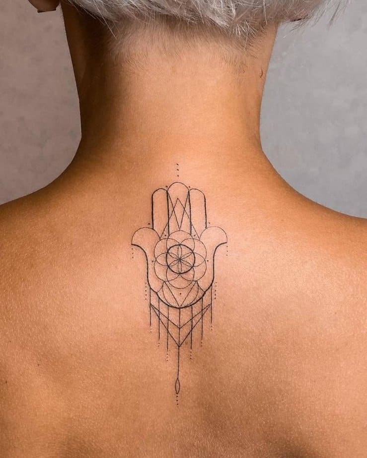 20 Hamsa Hand Tattoo Designs That Have The Magic Touch