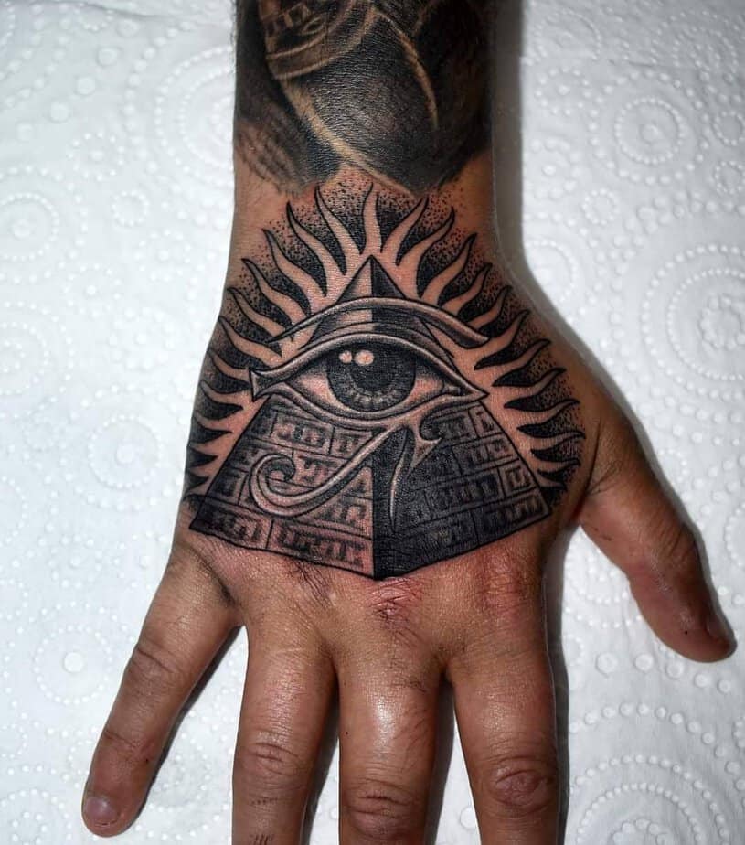 Top 20 Pyramid Tattoo Ideas That Will Make You Feel Like A Pharaoh