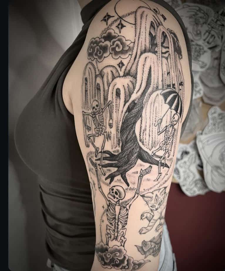 20 Weeping Willow Tattoo Ideas That Will Make You Weep Tears Of Joy