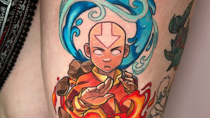 18 Creative Avatar Tattoos To Showcase Your Love For the Series