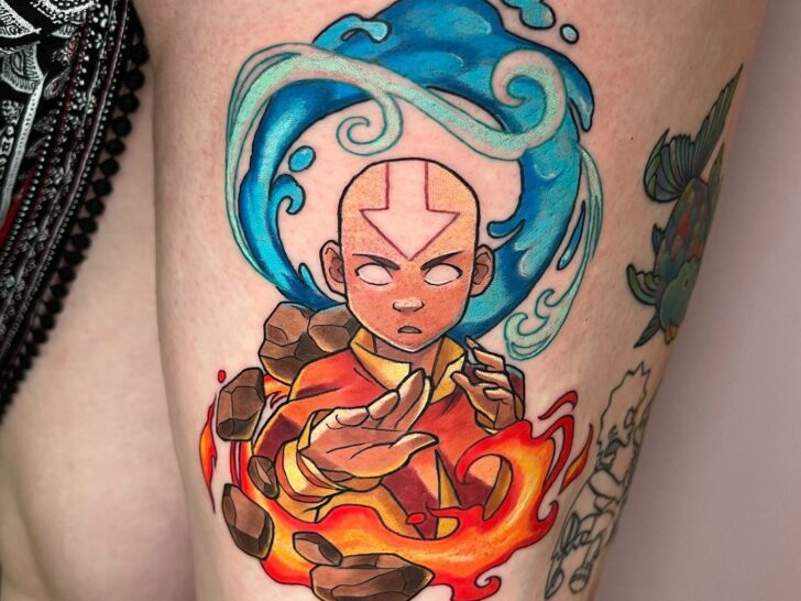 18 Creative Avatar Tattoos To Showcase Your Love For the Series